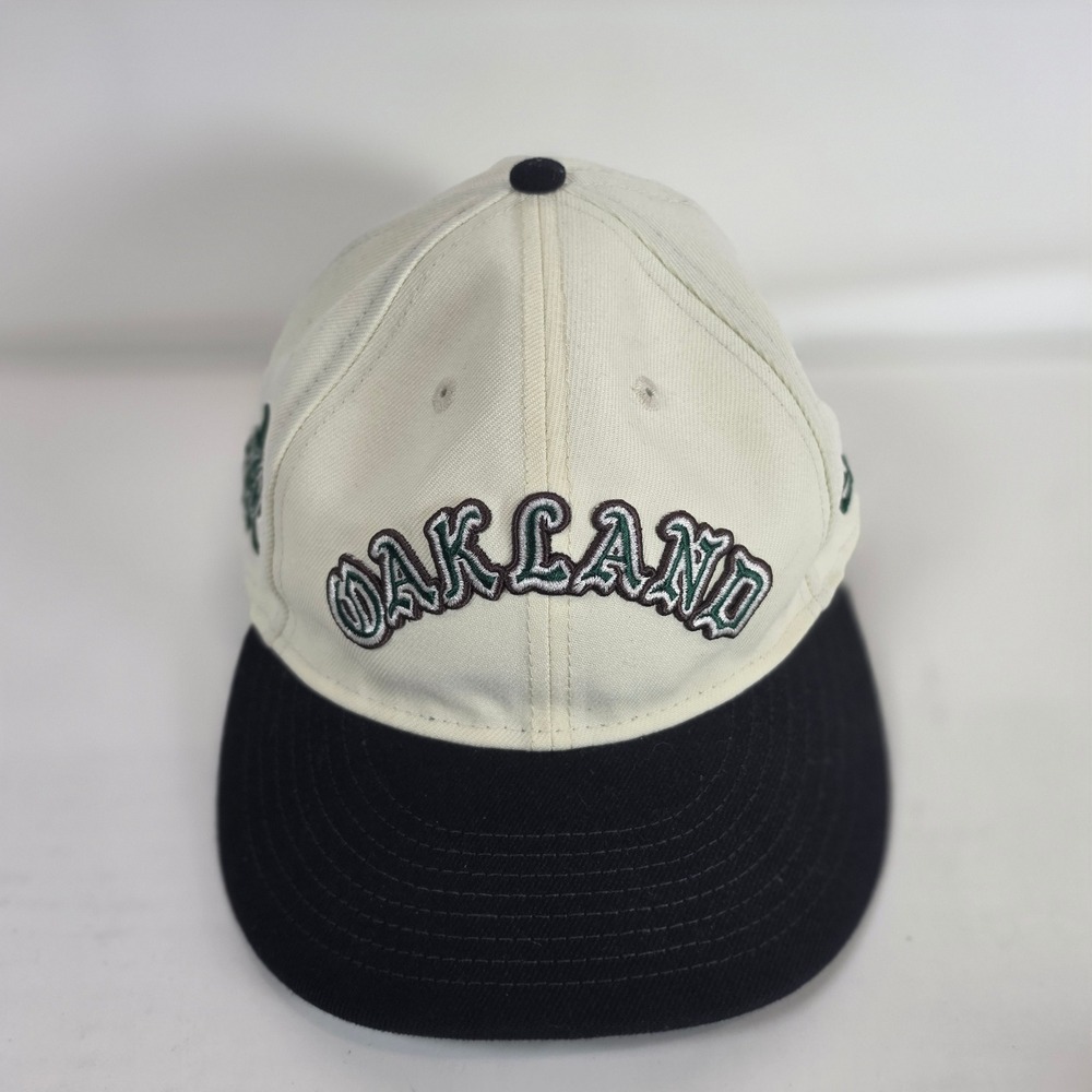 New Era 59FIFTY Oakland Athletics Cooperstown Hat 7 5/8 Script 30th Anniversary